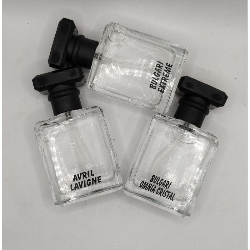 Parfum Refill -+30ML botol chanel (ttup hitam)