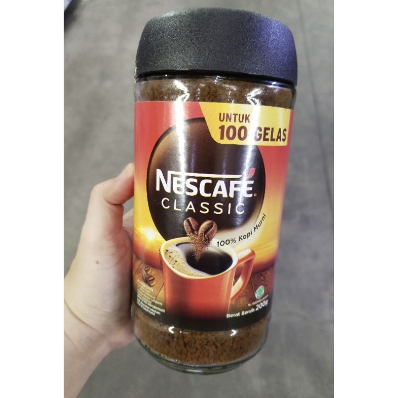 

NESCAFE KOPI INSTANT CLASIC BOTOL200gr