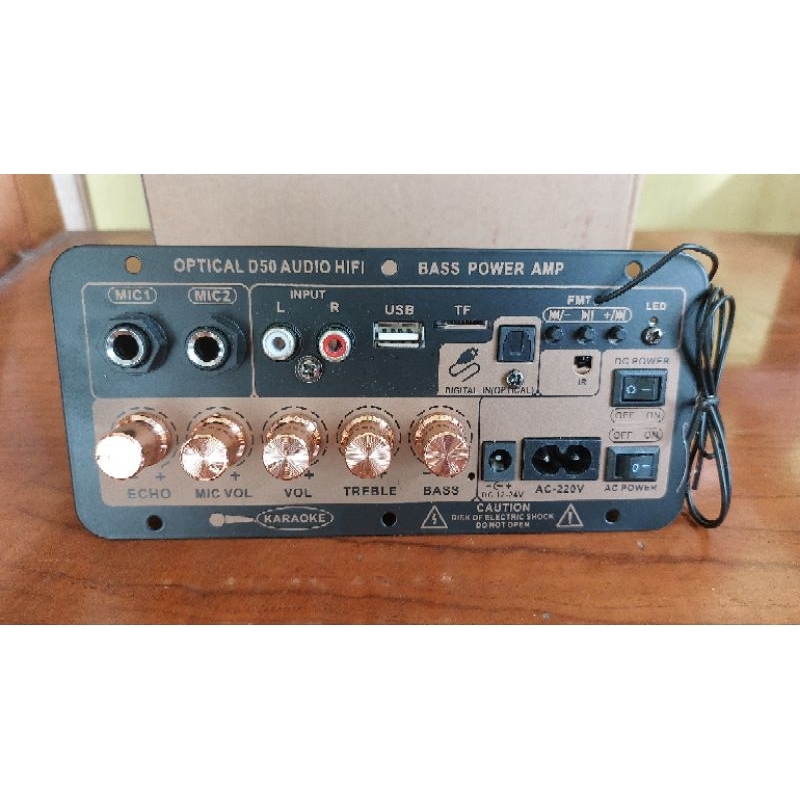 Kit Amplifier Karaoke D50