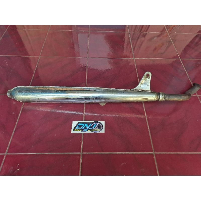 knalpot yamaha v75 v80 original copotan motor
