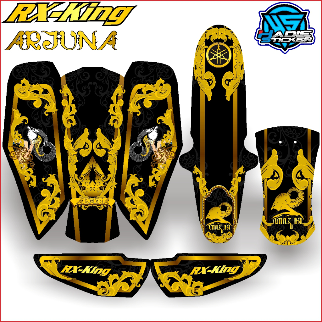 RXKING Sticker decal Arjuna custom
