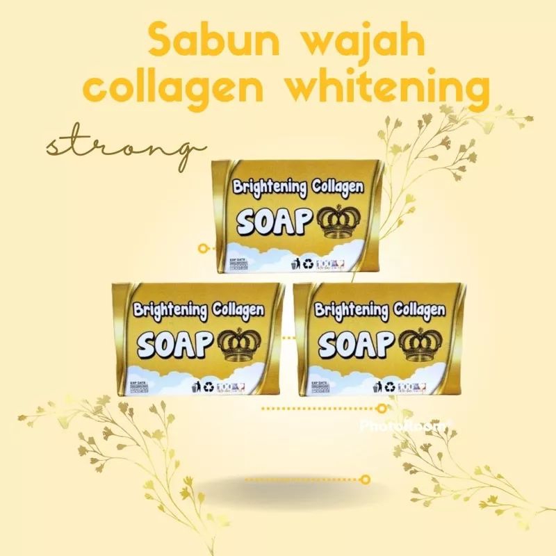 SABUN WAJAH COLLAGEN WHITENING | SABUN WAJAH STRONG | SABUN WAJAH PEMUTIH | SABUN WAJAH PEMUTIH PERM