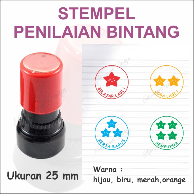 

Stempel Penilaian Bintang