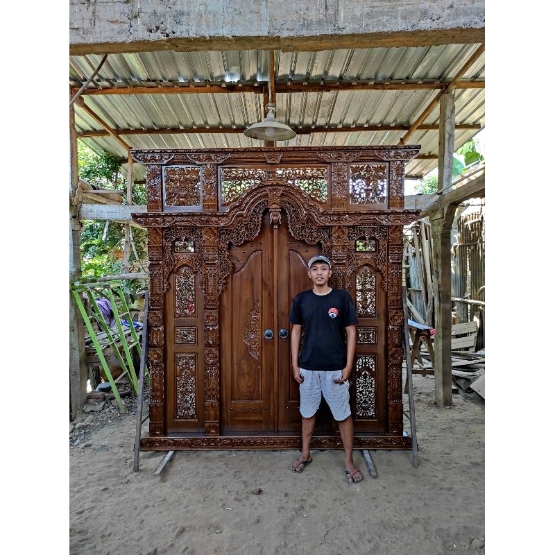 gebyok lebar 2.5 meter paling laris harga ekonomis