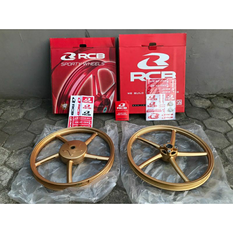 Velg racing rcb ring17 r17 matic yamaha mio nouvo soul fino lama old karbu