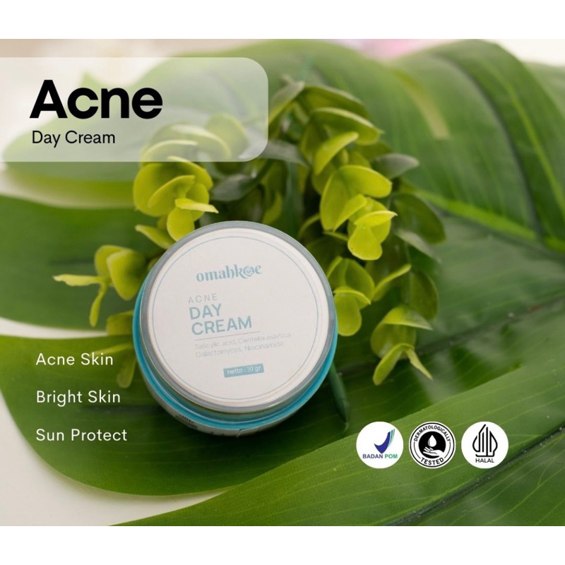 ACNE DAY CREAM BPOM OMAHKOE / acne day cream / acne day cream omahkoe