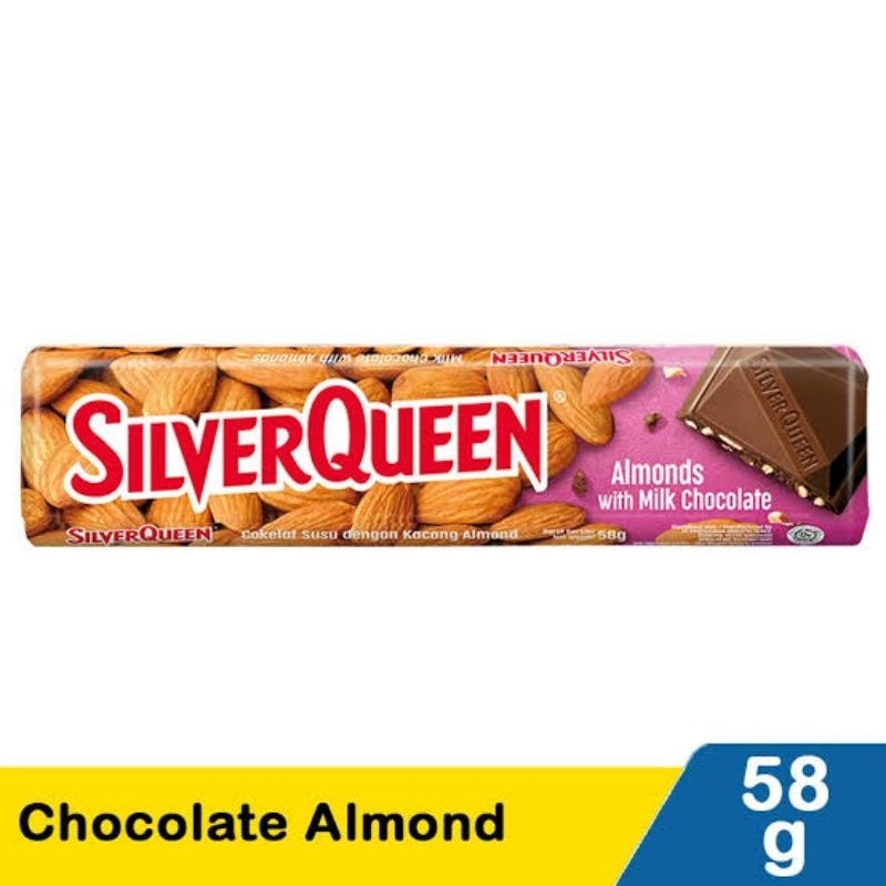 

Silverqueen coklat 58gr khusus instan rentan leleh