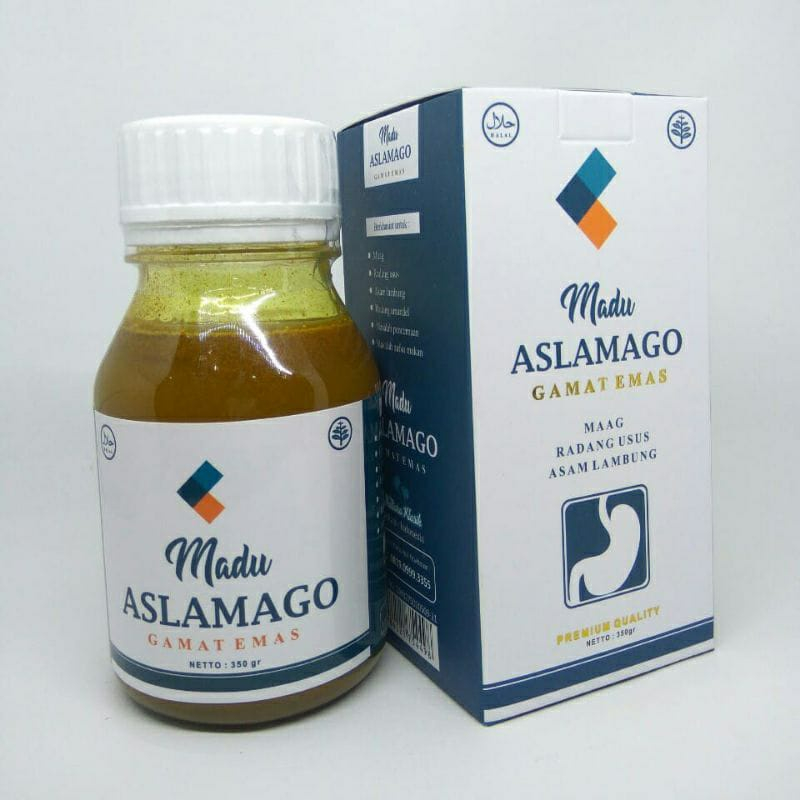 

Madu Aslamago Gamat Emas 350 gr ORIGINAL