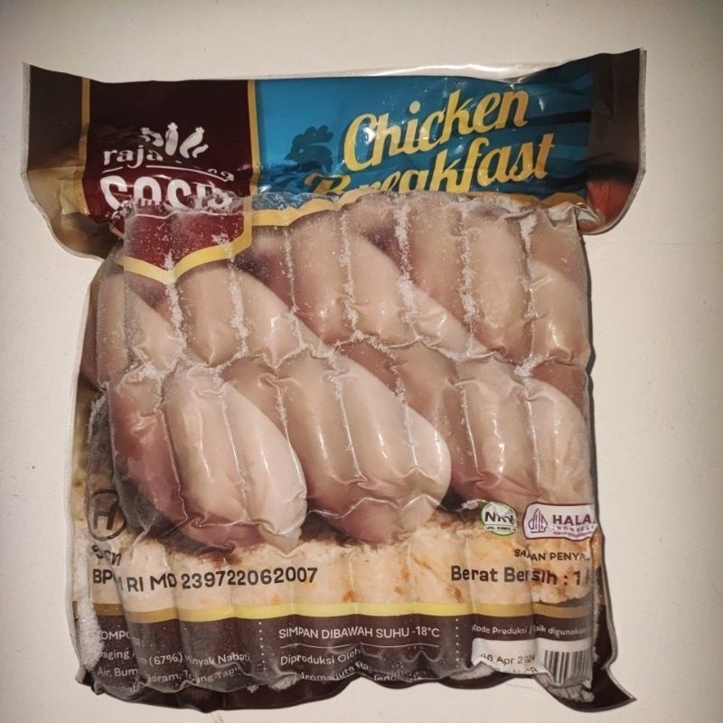 

Raja Rasa Chicken breakfast sausages 1kg sosis ayam