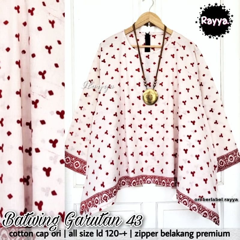BLOUSE BATWING GARUTAN | BLOUSE BATWING KATUN