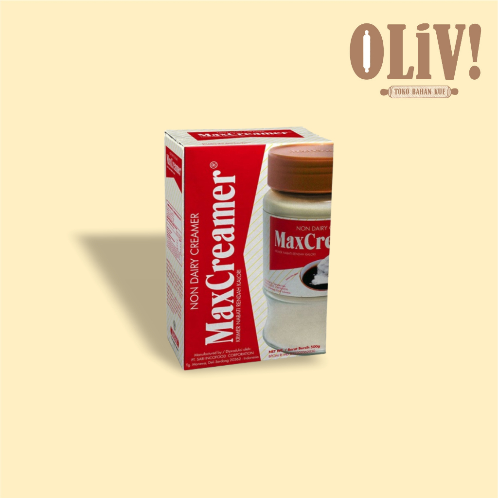 

MAX CREAMER NON DAIRY CREAMER 500GR