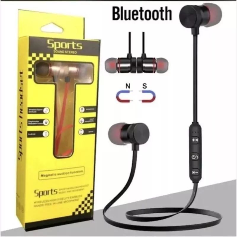 Henset Earphone Bluetooth sport magnet / Henset magnetic sport