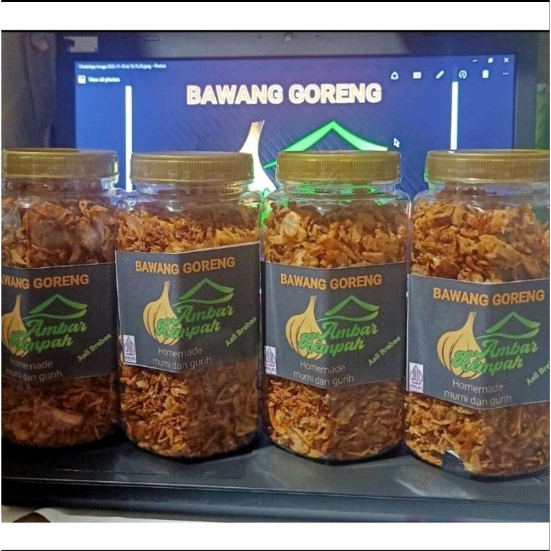 

Bawang merah Brebes goreng premium 190gram