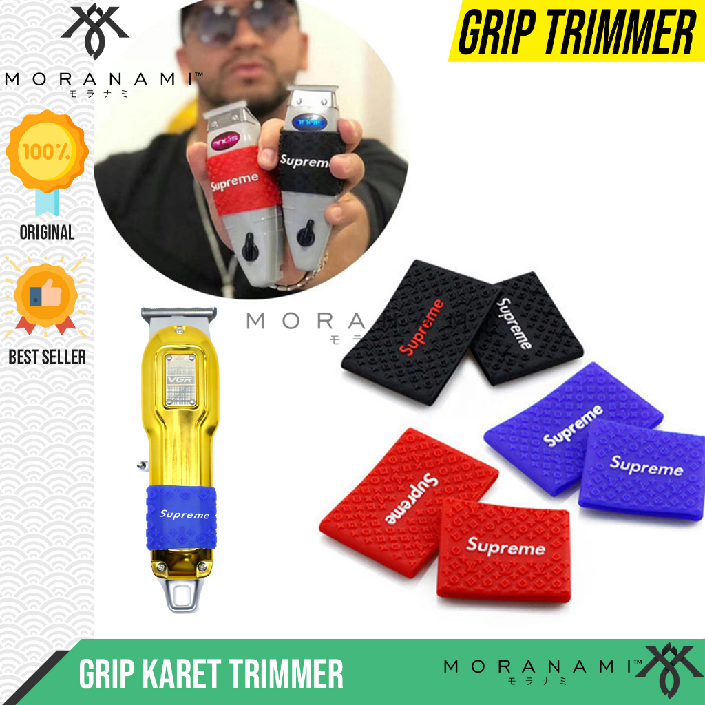 Grip Gripper Trimmer Karet Anti Slip Trimmer Alat Cukur Rambut Mesin Cukur Rambut Hair Trimmer
