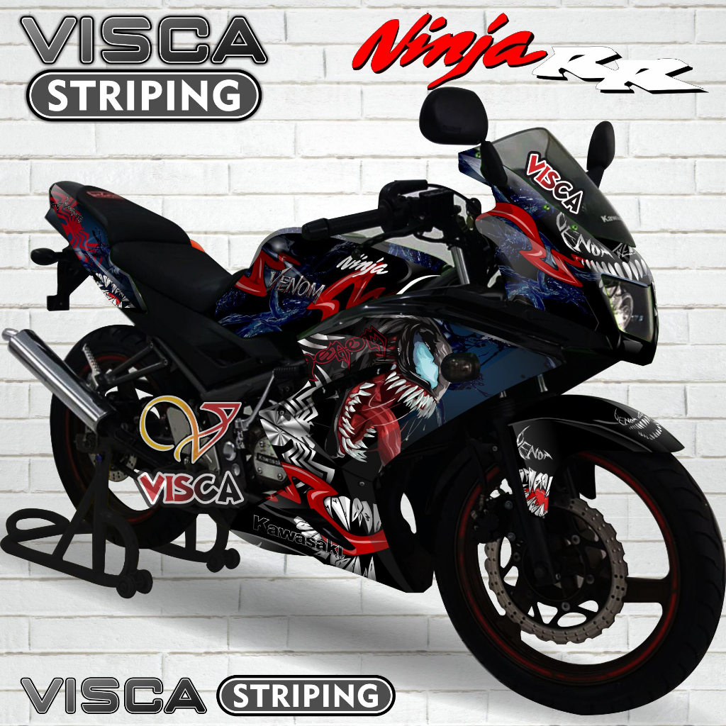 Decal Ninja RR 150 Full Body - Stiker Ninja RR 150 Full Body - Dekal Ninja RR 150 Full Body - Stripi