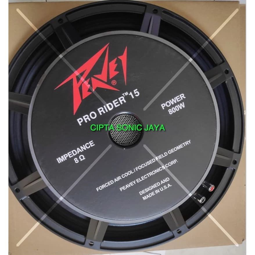 SPEAKER PEAVEY 15 INCH PRO RIDER FULL RANGE 15 IN PRORIDER