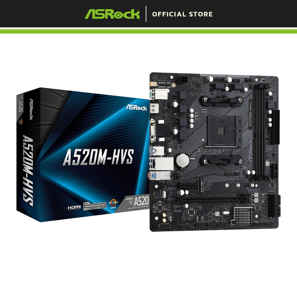 ASRock A520M-HVS