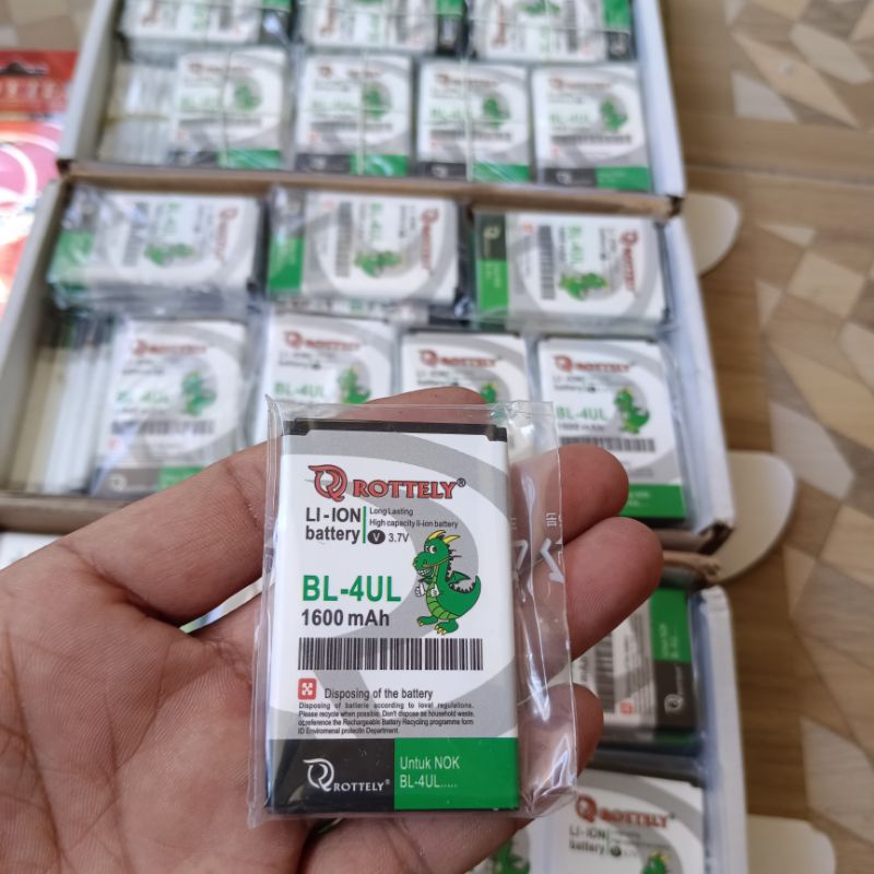 Aluna_Collection4 Baterai Hp Nokia Bl-4Ul Asha 225 3310 Reborn 2017 Rm1172 Bl4Ul 1600Mah Batu Batre