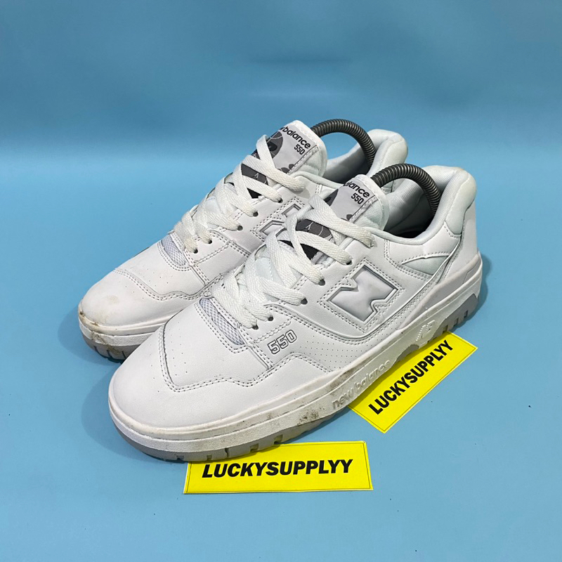 NB 550 white grey sz 41 second
