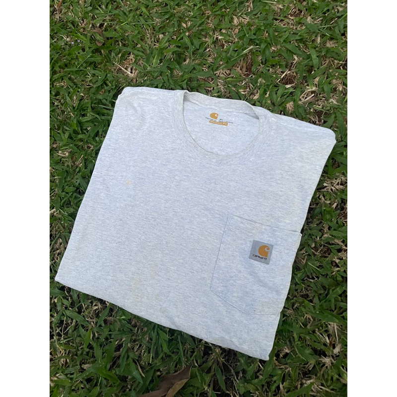 TSHIRT CARHARTT POCKET GREY