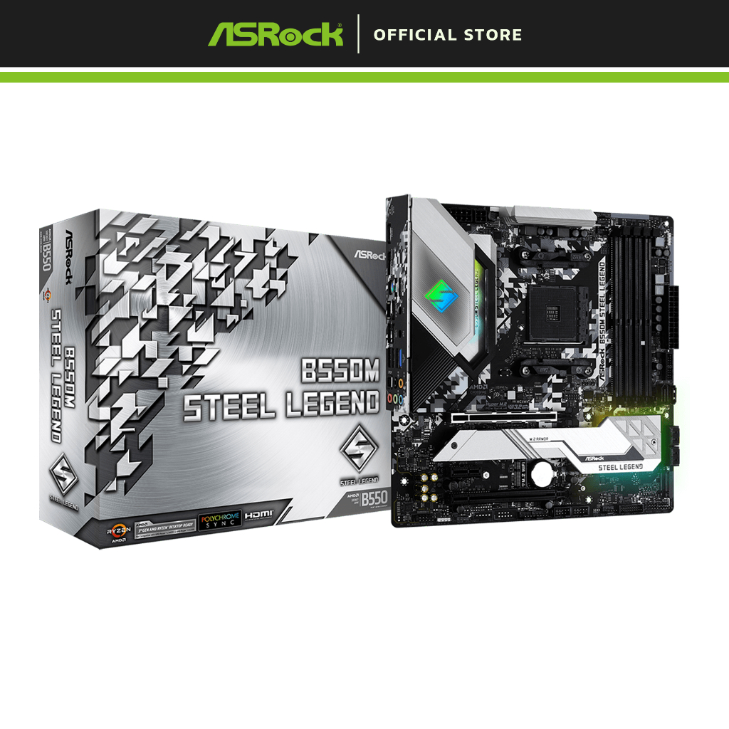 ASRock B550M Steel Legend