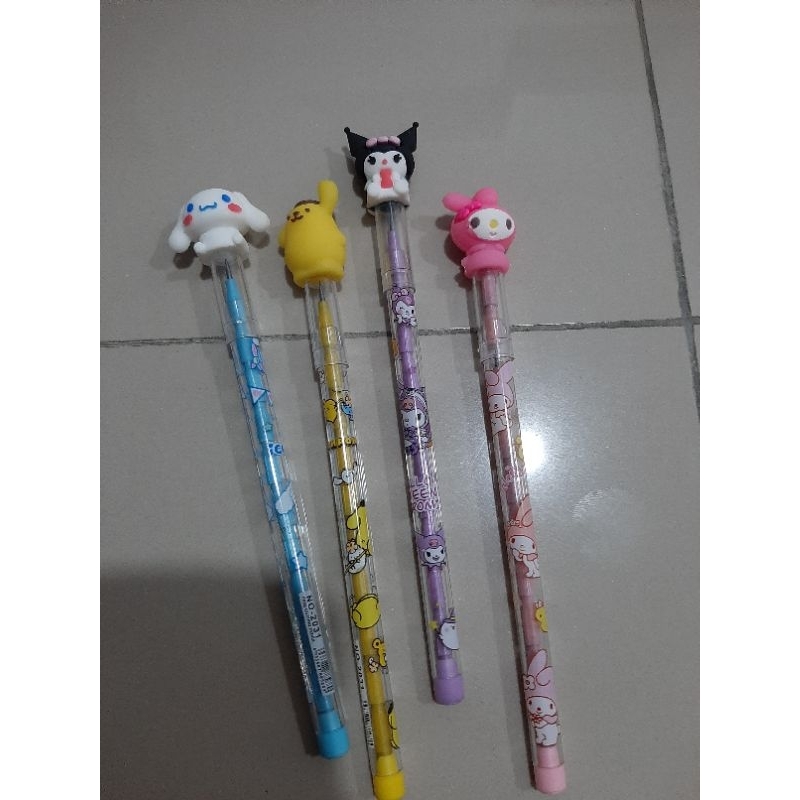 

pencil susun / pensil susun karakter