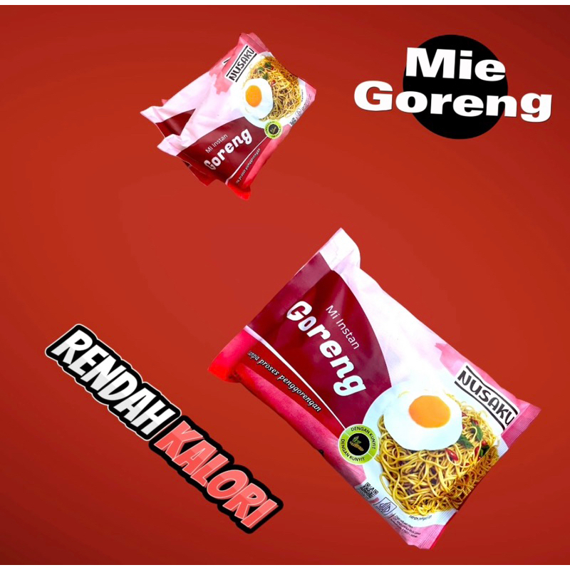 

BARU MI SEHAT NUSAKU Mi Instant Sehat terbuat dengan bahan alami