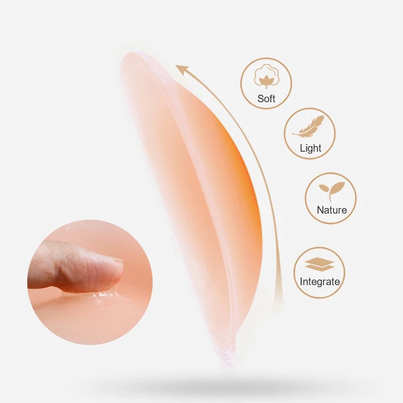 Promo Bra Silikon - Bra Tempel Silikon Nipple Patch Pads Bra Silicone Gel Terlaris