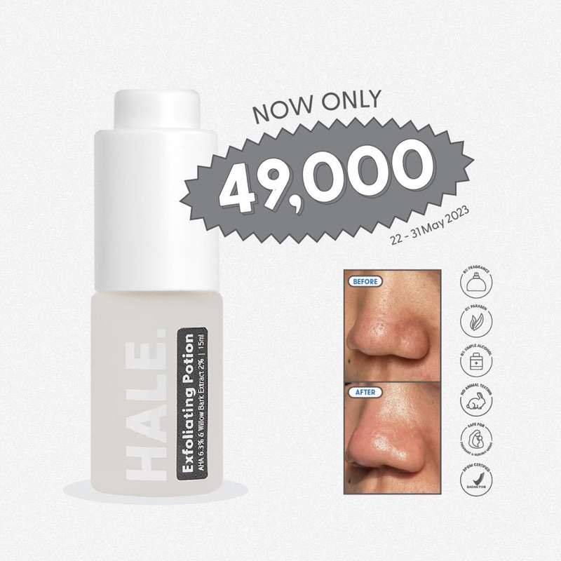 HALE Exfoliating Serum | Serum Eksfoliasi