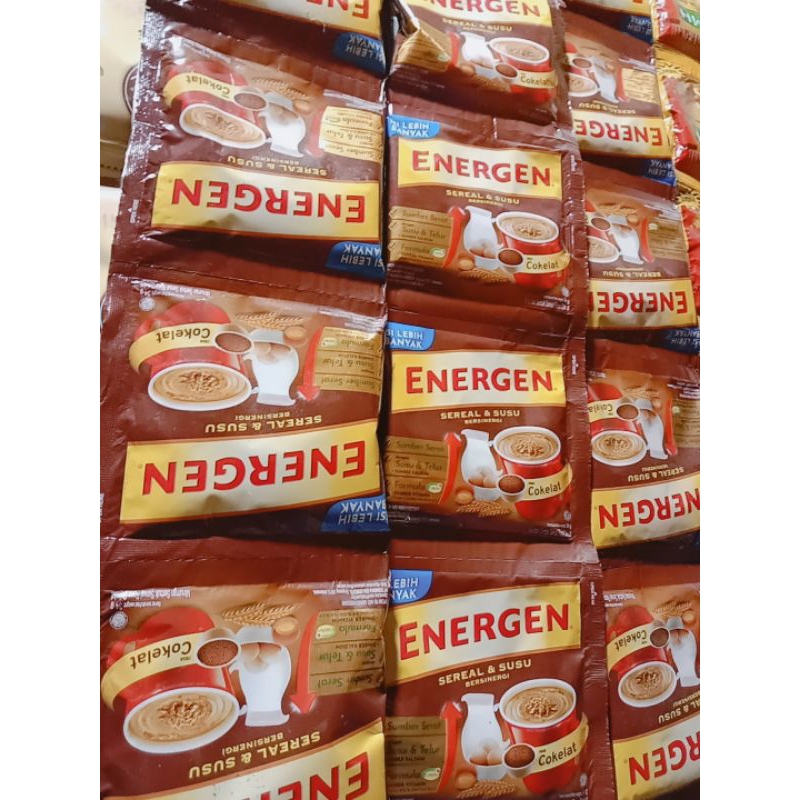 

energen coklat 1 renceng isi 10