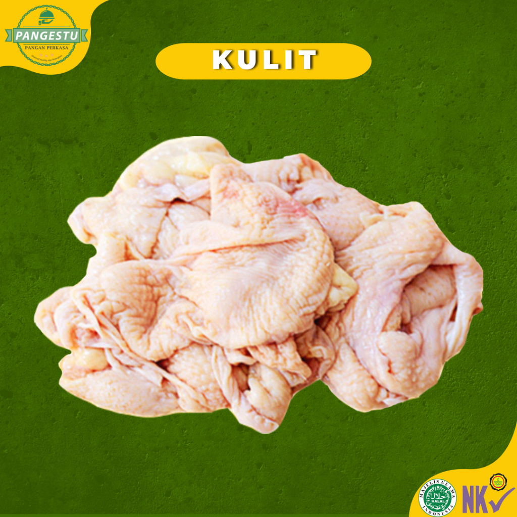 

Kulit Ayam Bersih / Kulit Ayam Segar 1 kg (Ayam Segar)