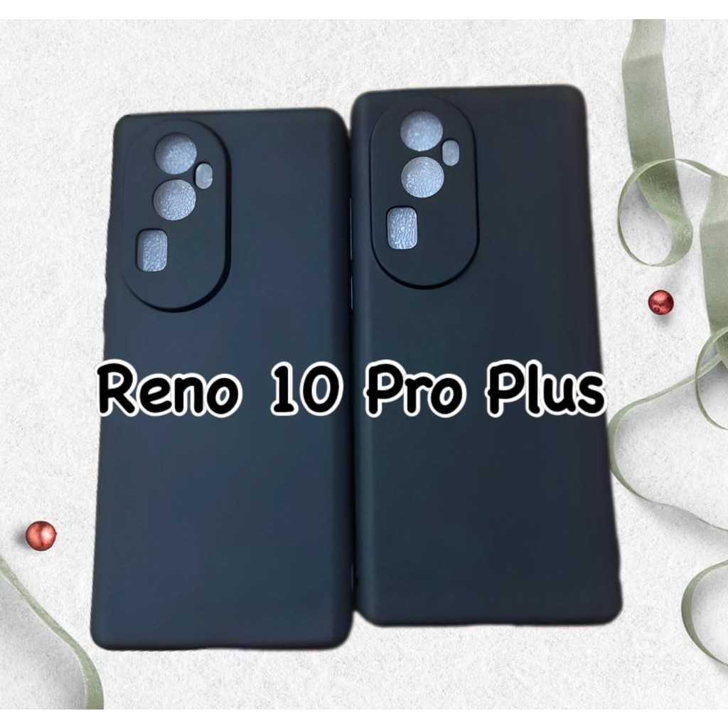 Softcase Slim Fit Clear/Black OPPO RENO10 5G/RENO 10 PRO/RENO10 PRO+/RENO8 T 5G/RENO 8T 4G/RENO 8 5G