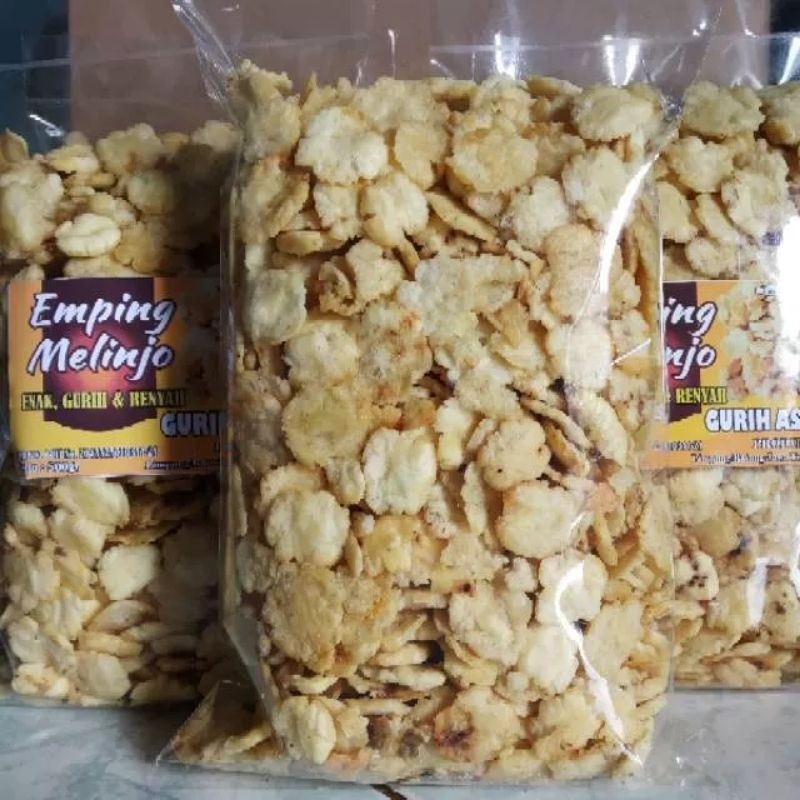 

EMPING MELINJO MATANG ASIN & GURIH 500GR ASLI DARI LIMPUNG