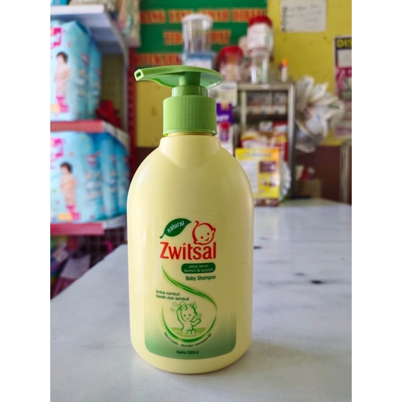 Zwitsal shampoo 300ml pump
