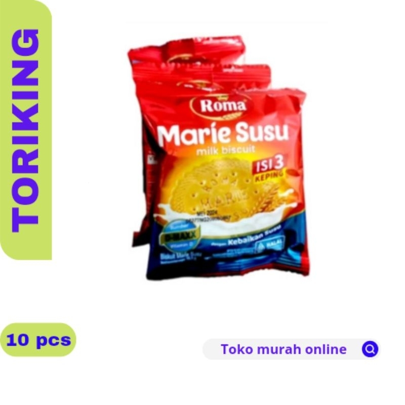 

ROMA MARIE SUSU ( 1 Renceng isi 10pcs @16,5gr )