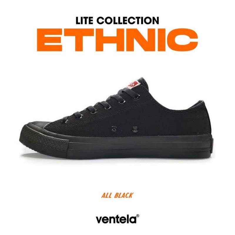 ETHNIC LOW fullblack ORIGINAL VENTELA