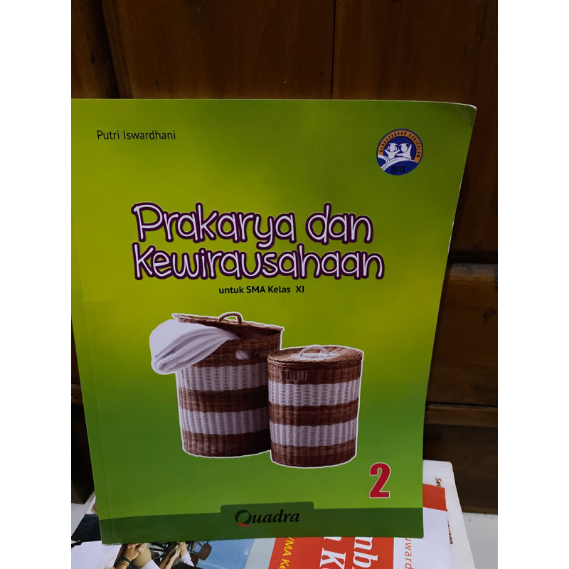 

BUKU PRAKARYA dan KEWIRAUSAHAAN KELAS 11 seperti baru