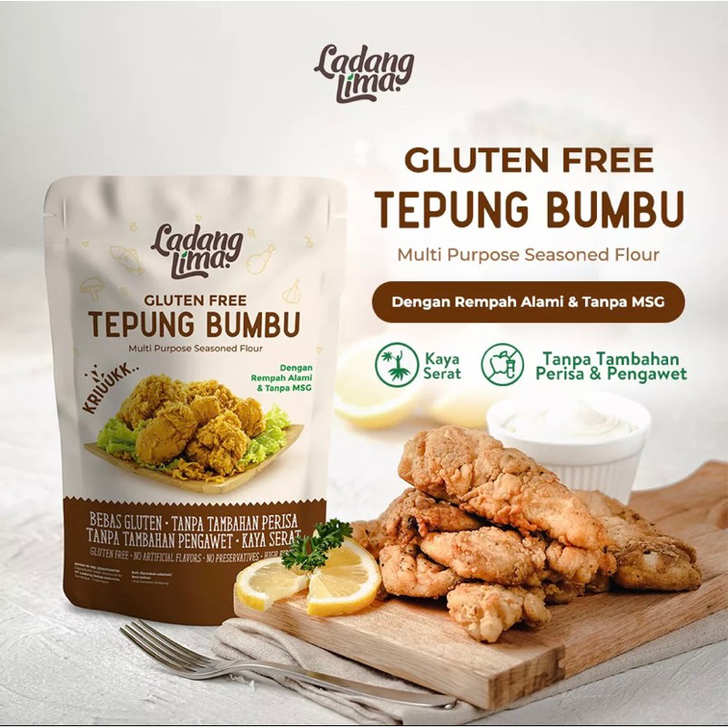 

Tepung Bumbu Serbaguna 150g - Gluten Free Ladang Lima