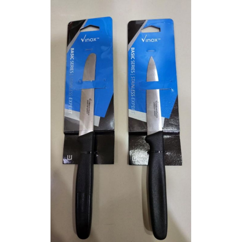 Vinox Utility Knife 4" kode 02225 dan Vinox Paring Knife 4" kode 02224