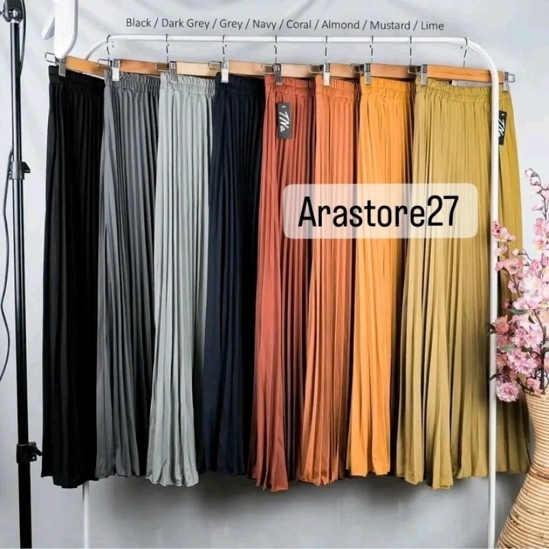 Rok Plisket Anak Perempuan 4-14 Tahun / Rok Plisket Anak Tanggung / Rok Plisket Anak Premium / Rok P