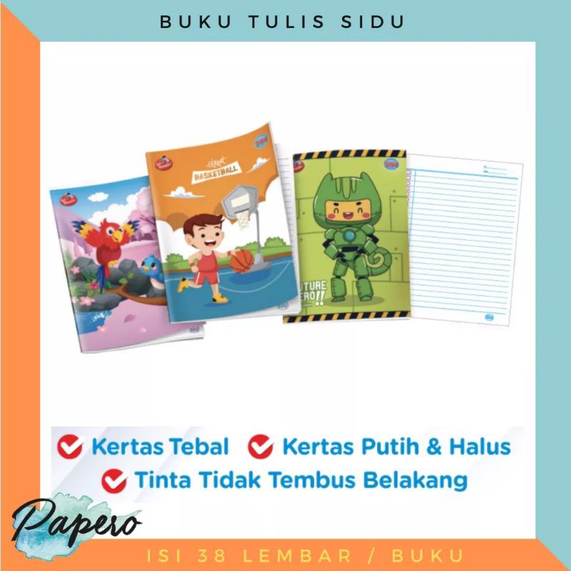 

buku tulis sidu 38 lembar
