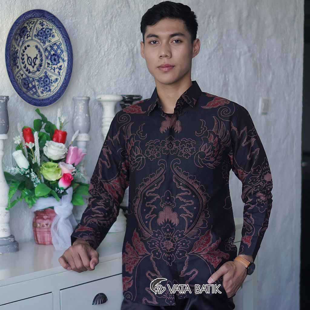 Kemeja Batik Pria Vatabatik Slimfit VATA A16