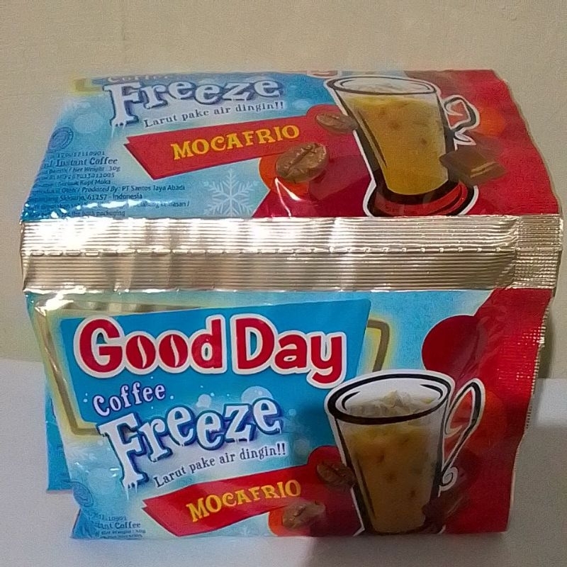 

Kopi Good Day Coffee Freeze Mocafrio 1 Renteng