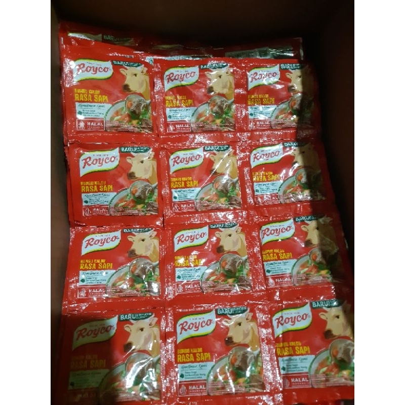 

Royco sapi 8gr 1renceng isi 12saset