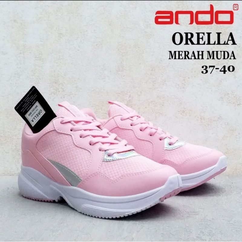 Sepatu ANDO Size 37-40 - JESSLYN - ORELLA - GISA - ORLIN - Sepatu Sneakers Wanita