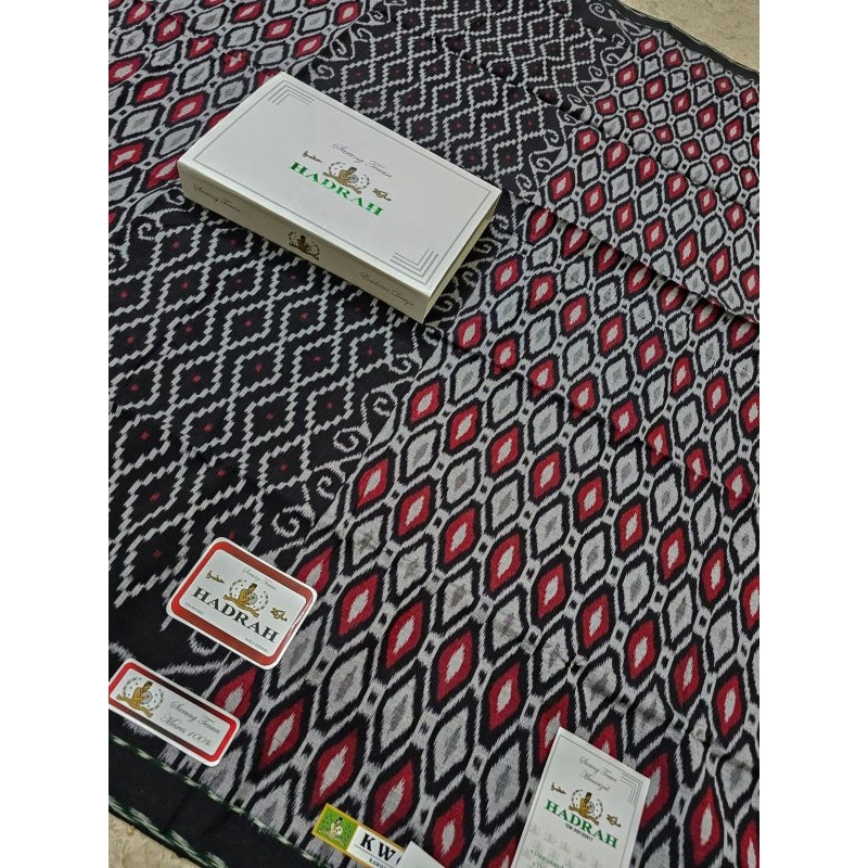 COD / SARUNG GOYOR HADRAH TYPE KAWUNG FULL SUTRA & MESRES ori by HADRAH (N)