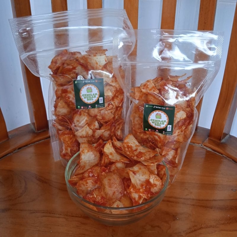 

Keripik Singkong 70gr - 100gr - 250gr / Cemilan Murah BDL