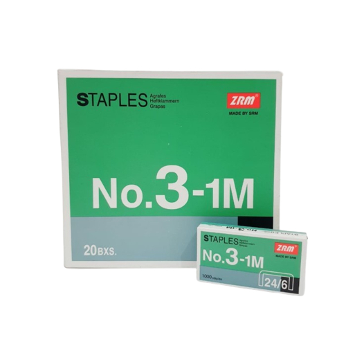 

Staples / Isi Stapler / Refill Stapler ZRM No.3-1M BOX