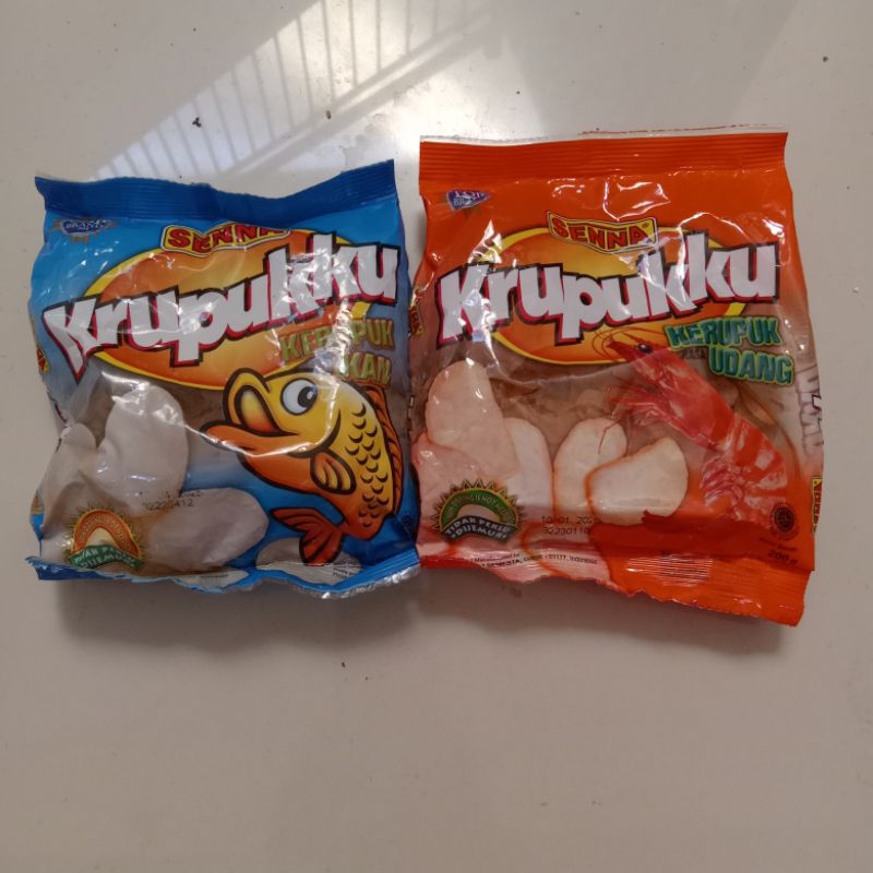 

Kerupuk Ikan senna / Kerupuk mentah 200 gr