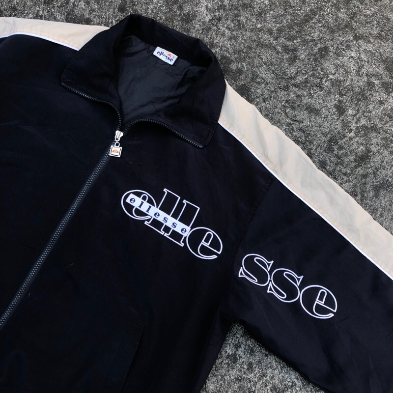 windbreaker tractop ellesse vintage